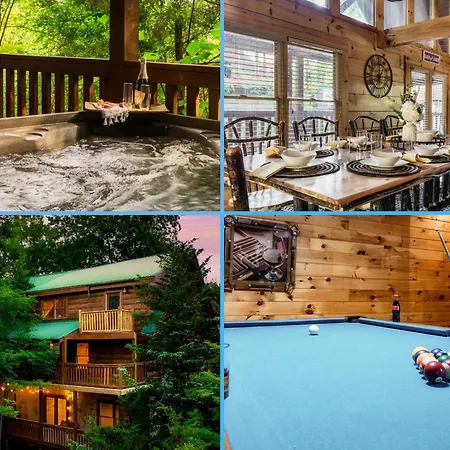 Pet Friendly, Sauna, Jacuzzi Suites, Hot Tub, Dollywood, Game Room, Sleeps 14-3